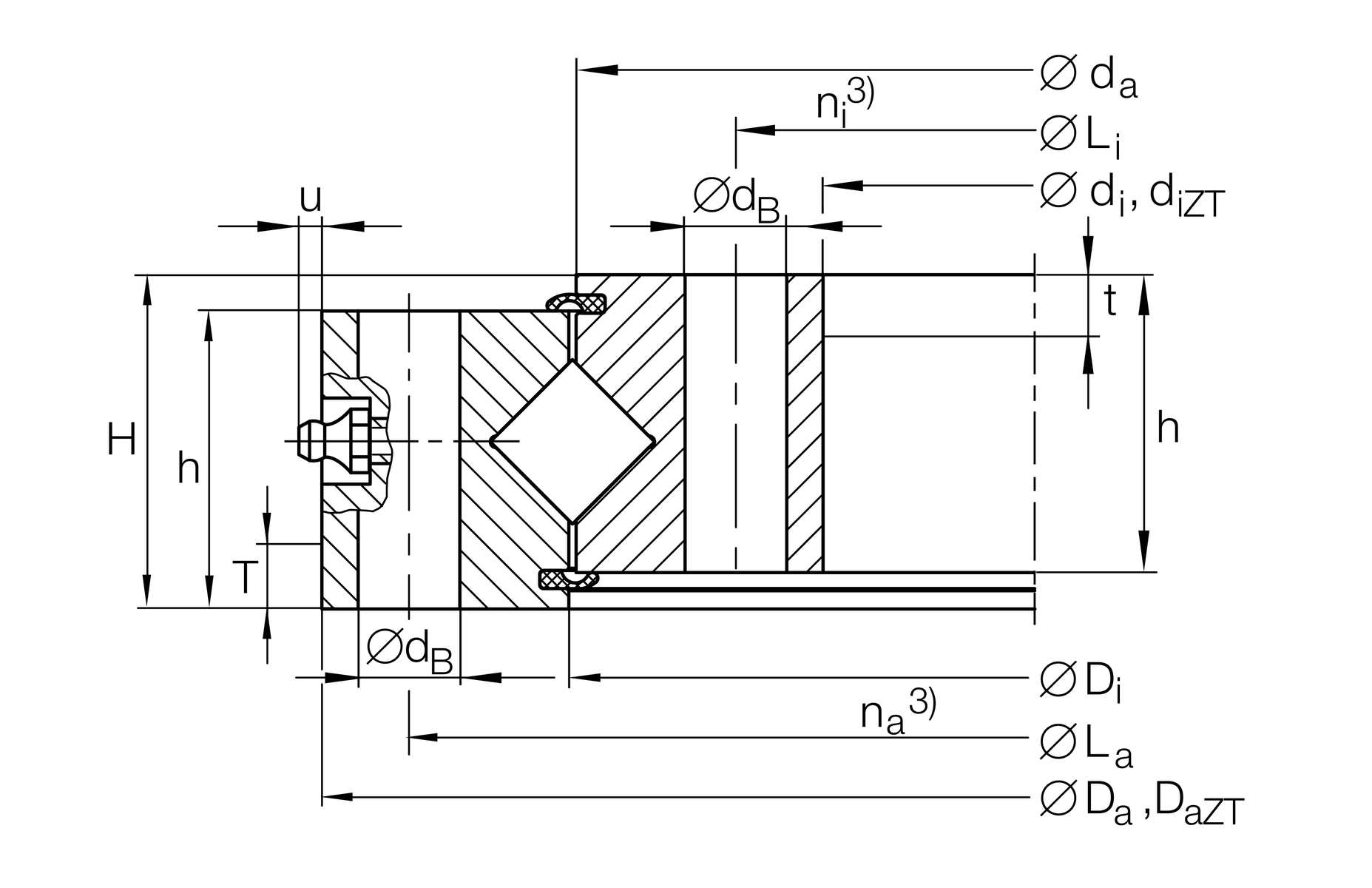 XU050077 Bearing XU050077 Bearing
