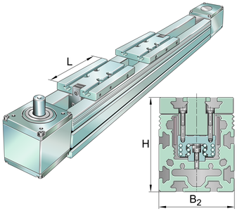 MKKUSE20-155-ZR-N Linearmodul: online informieren & kaufen bei ...