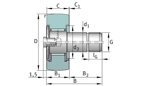 KR19-X-PP-A Teknik Ölçü Çizimi